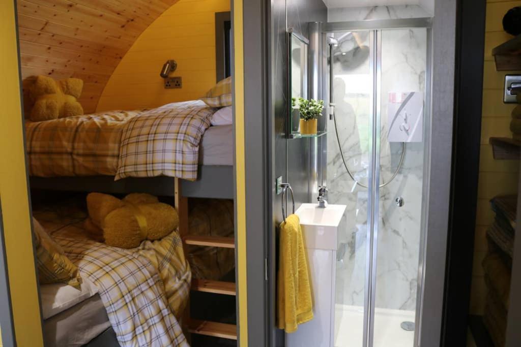 Villa Glampods Glamping Pod - Meet Highland Cows And Sheep Elgin Extérieur photo